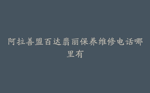 阿拉善盟百达翡丽保养维修电话哪里有